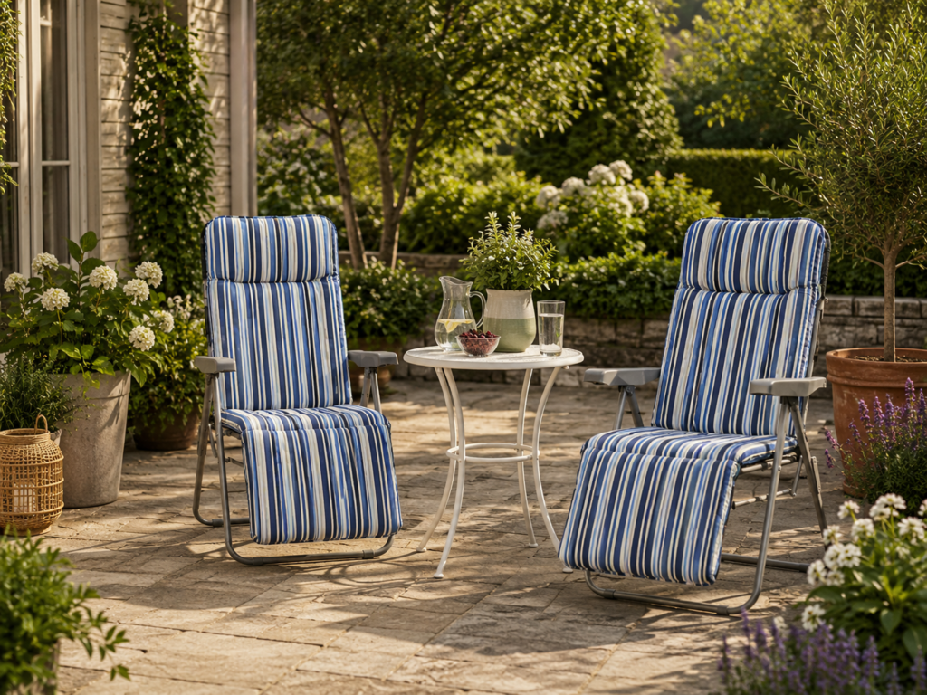 Sunny garden folding chair patio retreat Sunny garden folding lounger chair patio retreat